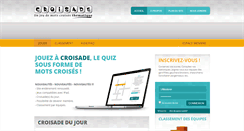 Desktop Screenshot of croisade.com